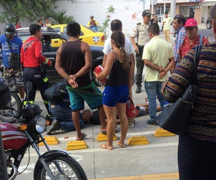 Accidente deja un herido en Manta Diario Digital Manabí Noticias