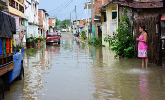 Foto Archivo de inundaciones en Chone