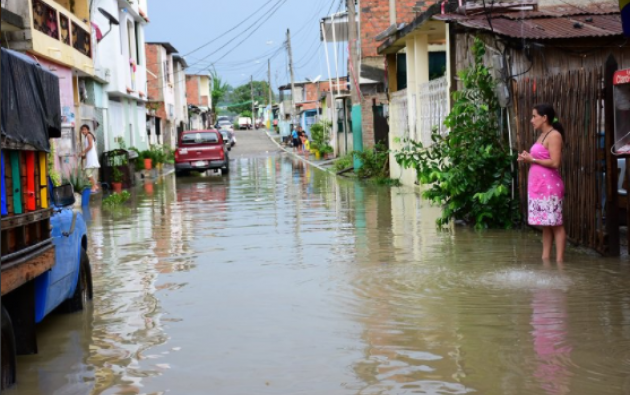 Foto Archivo de inundaciones en Chone