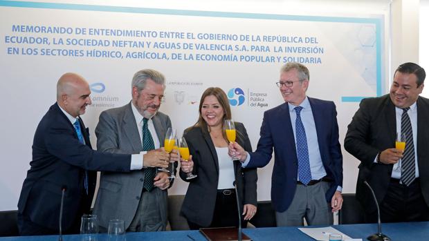 Ecuador Y Global Omnium Constituiran Empresa De Gestion Del Agua